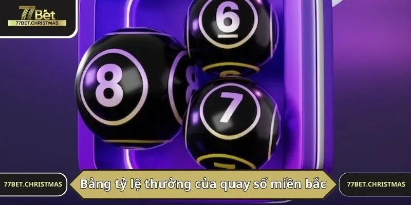 Bảng tỷ lệ thưởng của quay số miền bắc